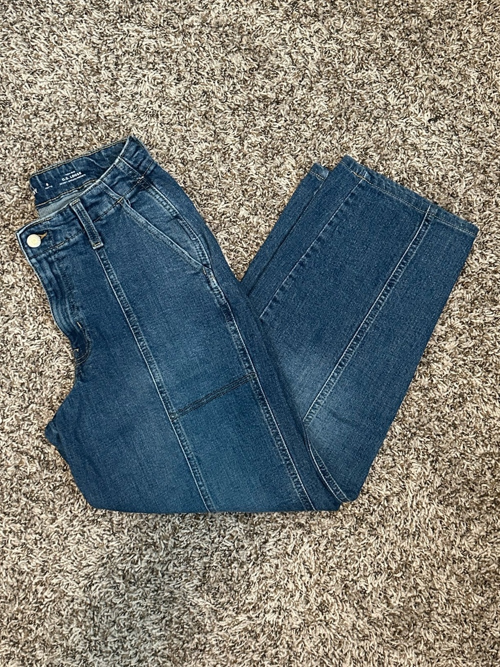 Old Navy Straight Leg Jeans in Indigo Blue